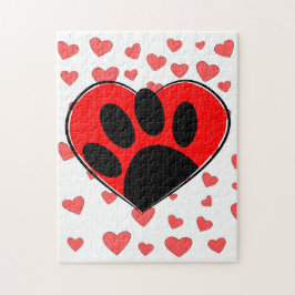 Hund Lover hört überall Puzzle