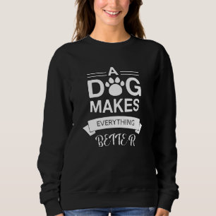 Hund Lover Hunde Tier Niedliches Cooles Sonnengesc Sweatshirt