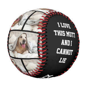 Hund Lover I LIEBE DIESEN MUTTER Benutzerdefin Baseball