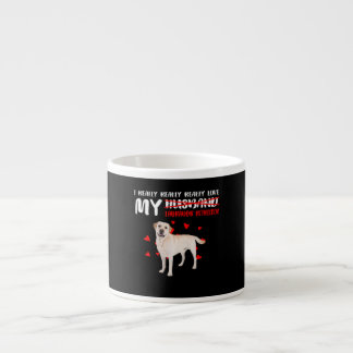 Hund Lover | Ich Liebe mein Labrador Retriever Espressotasse