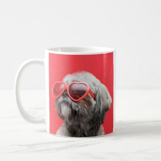 Hund Lover Kaffeetasse (Links)