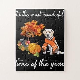 Hund Lover | Labrador Die wunderbarste Zeit Puzzle