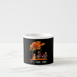 Hund Lover Labrador Retriever Es ist Fall Y'all Espressotasse