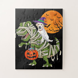 Hund Lover Labrador Retriever Riever Mummy T Rex Puzzle