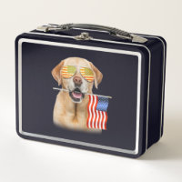 Hund Lover | Labrador Retriever USA Flag