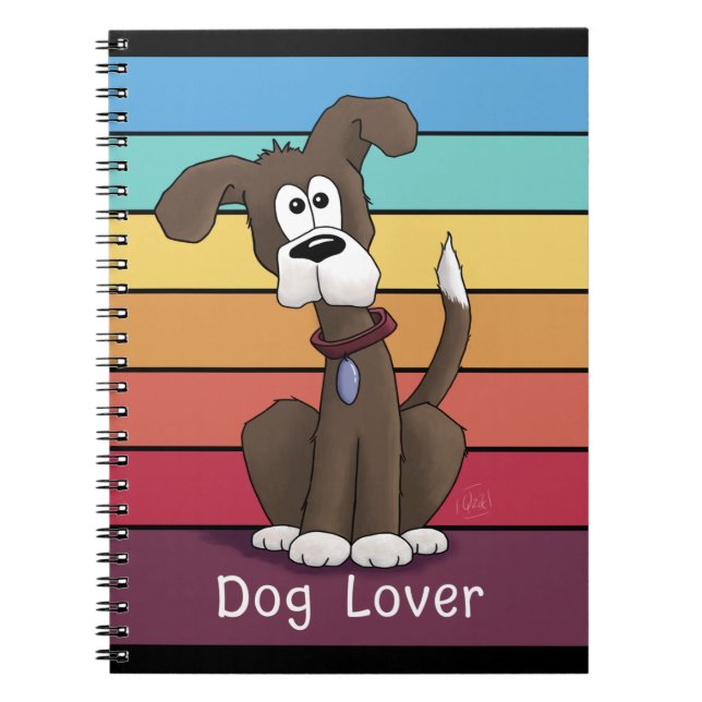 Hund Lover Notizblock (Vorderseite)