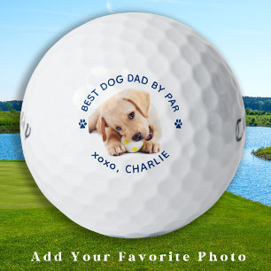 Hund Lover Personalisiert Het Foto Modernes Golfer Golfball