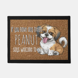 Hund Lover Personalisiert Shih Tzu Welpenname Fußmatte