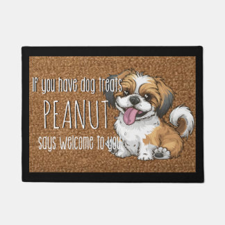 Hund Lover Personalisiert Shih Tzu Welpenname Fußmatte