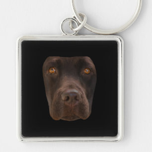 Hund Lover Schokolade Labrador Dark Brown Dog Fa Schlüsselanhänger