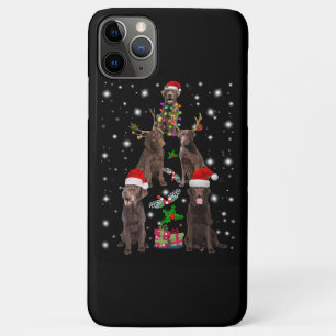 Hund Lover Schokolade Labrador Weihnachtsbaum Case-Mate iPhone Hülle
