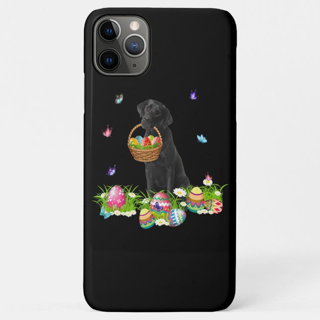 Hund Lover | Schwarzschwarzer Labrador Hund & Oste Case-Mate iPhone Hülle (Rückseite)