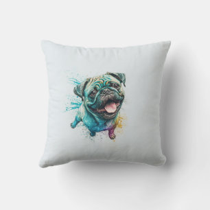 Hund Lover WIFEY für Hochzeitsbride, frisch verhei Kissen