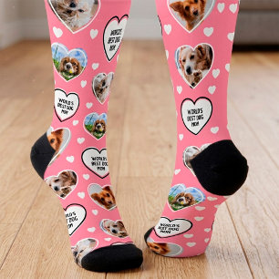 HUND MAMA Individuell 4 Haustier Katze Hund Herz F Socken