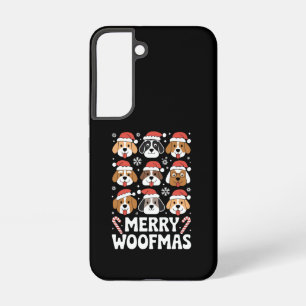 Hund Mama Weihnachten Frohe Woofmas Hunde Liebhabe Samsung Galaxy Hülle