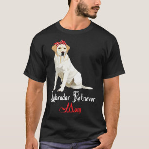 Hund Mama Welppy Mama Labrador Retriever Premium T-Shirt