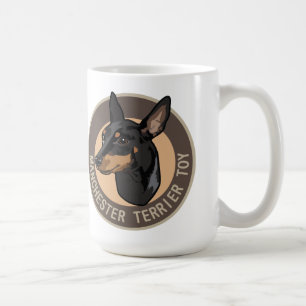 Hund Manchester Terrier Spielzeug Kaffeetasse