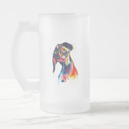 Hund Mattglas Bierglas