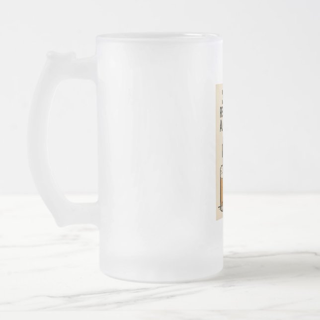 Hund Mattglas Bierglas (Links)