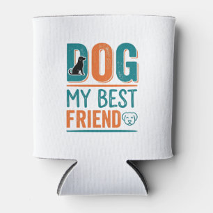 Hund mein bester Freund Vintage-Hundeliebhaber-Shi Dosenkühler