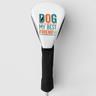 Hund mein bester Freund Vintage Hundeliebhaber-Shi Golf Headcover