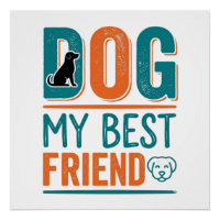 Hund mein bester Freund Vintage Hundeliebhaber-Shi