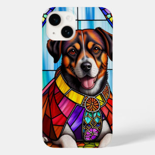 Hund mit farbenfrohem Halsband geschmückt Case-Mate iPhone 14 Hülle