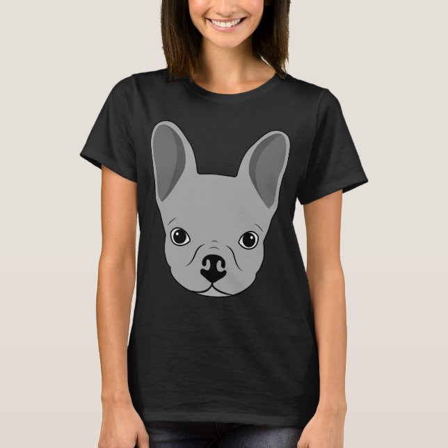 Hund mit großen Augen T-Shirt (Vorderseite)
