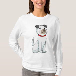 Hund mit Knochen T-Shirt