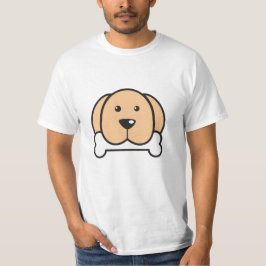 Hund mit Knochen T-Shirt