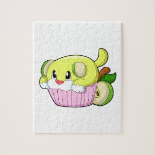 Hund mit Kuchen Puzzle