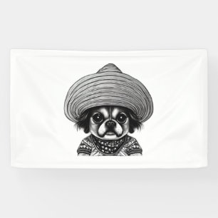 Hund mit Originalfarbe Banner