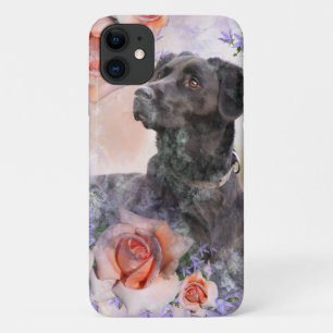 Hund mit Rose Case-Mate iPhone Hülle