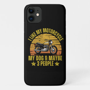 Hund Motorrad Case-Mate iPhone Hülle