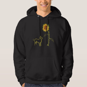 Hund Niedlich Chihuahua mit Sprichwort süße Sonnen Hoodie