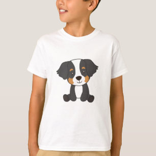 Hund Niedlich Welpe Bernese Mountain Niedlich T-Shirt