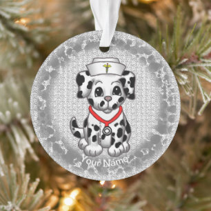 Hund Nurse Ornament