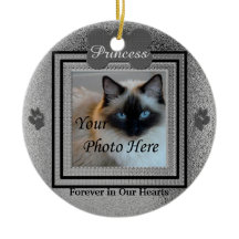 Hund- oder Cat-Memorial Custom Silver