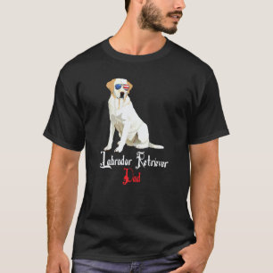 Hund Papa Welpe Vater Labrador Retriever T-Shirt
