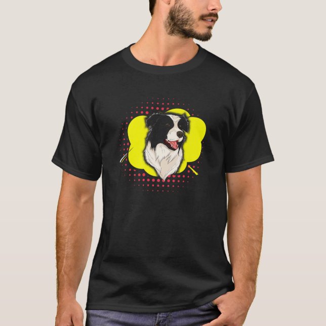 Hund Parent Hund Lover Besitzer Tiergrenzschutz T-Shirt (Vorderseite)