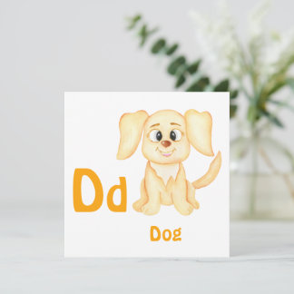 Hund personalisieren ABC: Buchstabe D - Ihren Name