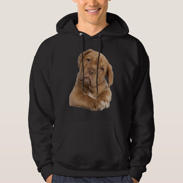 Hund Pitbull Hoodie (Vorderseite)