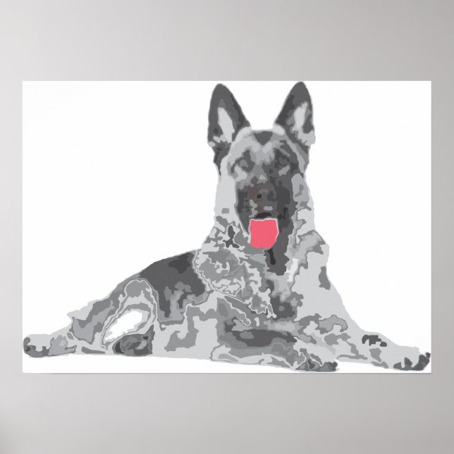 Hund Poster (Vorne)