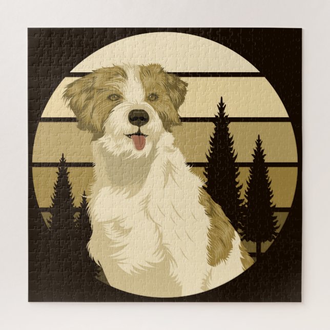 Hund Puzzle (Vertikal)