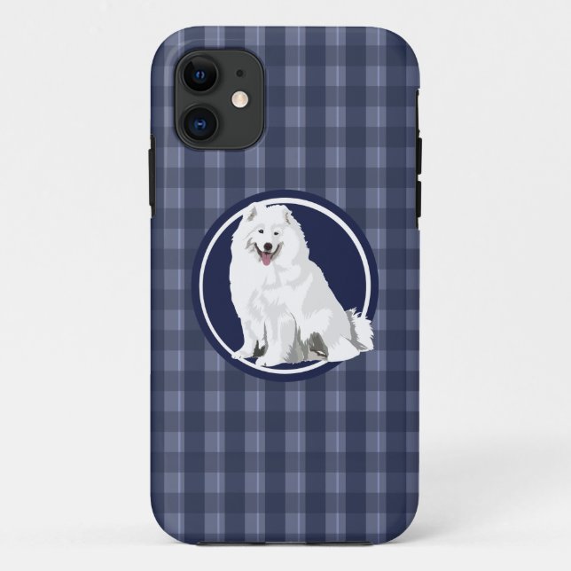 Hund Samoyed Case-Mate iPhone Hülle (Rückseite)