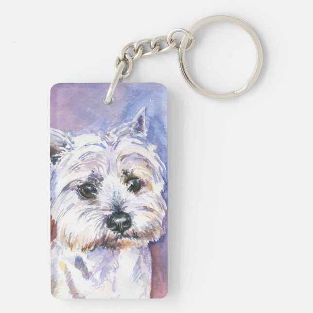 Hund Schlüsselanhänger (Rückseite)