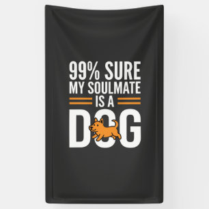 Hund Seelenverwandter Lustige Haustierliebhaber-Ty Banner