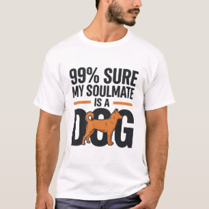 Hund Seelenverwandter Lustiges Vintage-Gravur T-Sh T-Shirt