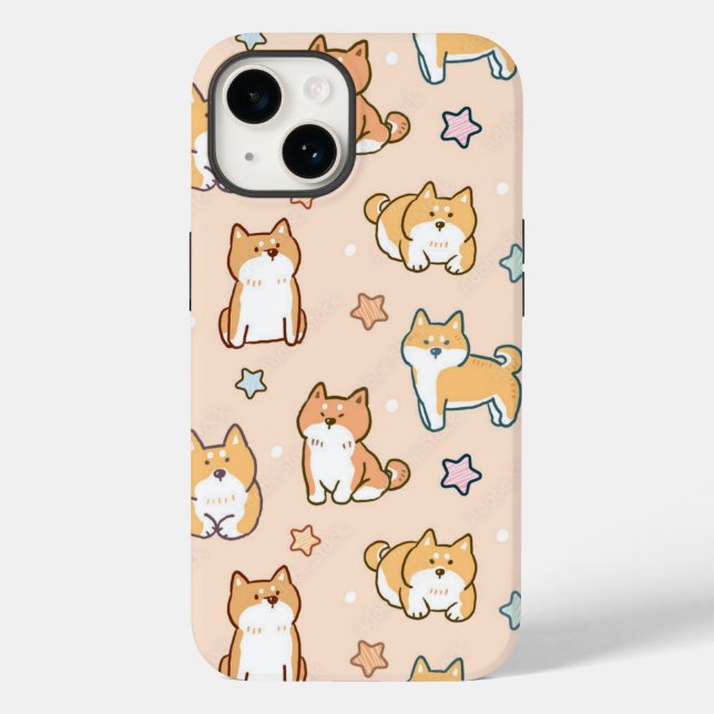 Hund Shiba inu Case-Mate iPhone Hülle (Rückseite)
