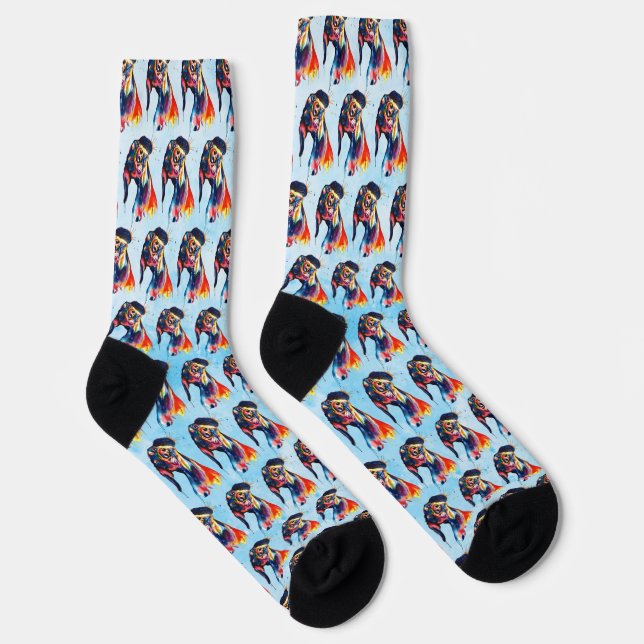 Hund Socken (Rechts)